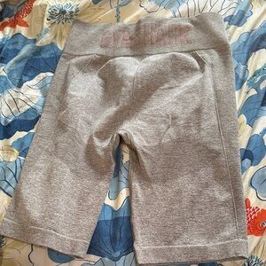 Gymshark Heather Gray Bike Shorts